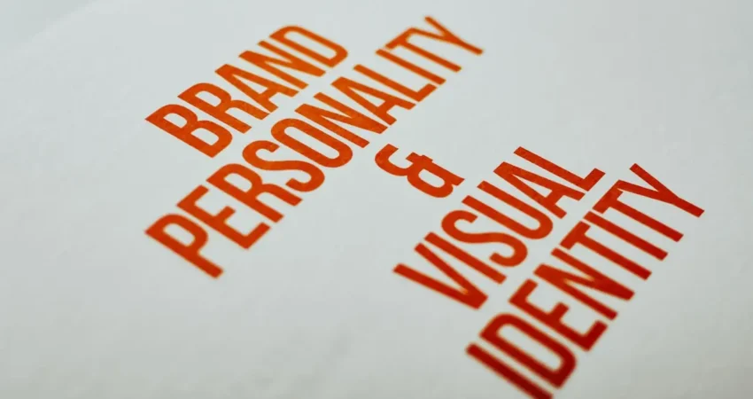 Quirky illustration showing brand identity system beyond a logo